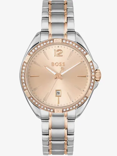 BOSS Ladies Felina Two Tone Crystal Watch 1502622
