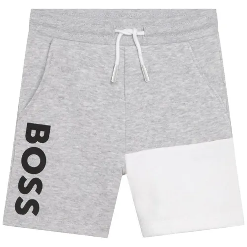 Boss Large Logo Short Infant Boys - Grey
