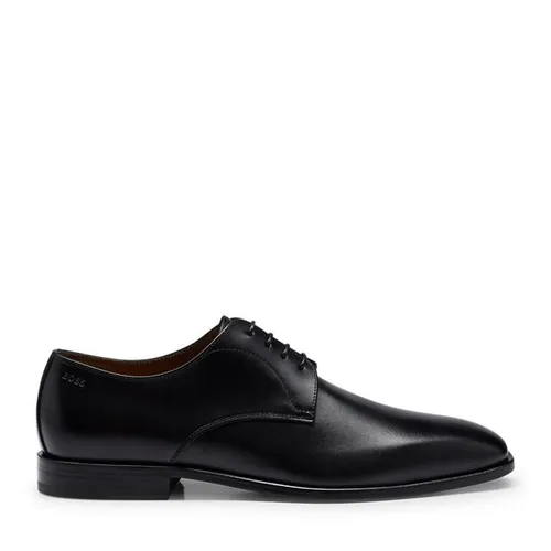 Boss Leather Derby Shoes - Black