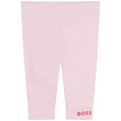 Boss Logo Leggings - Pink