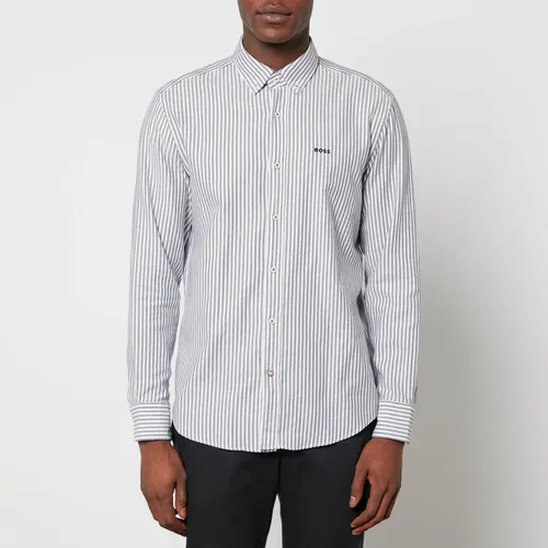BOSS Logo Long Sleeved Cotton Shirt - 41 /