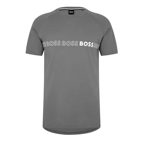 Boss Logo Slim T Shirt - Grey