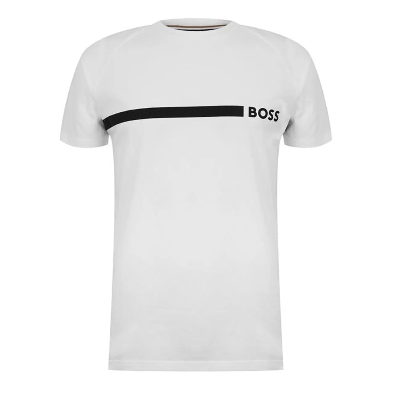 Boss Logo Slim T Shirt - White