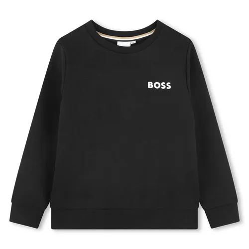 Boss Logo Sweatshirt Boys - Black