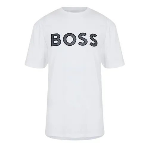 Boss Logo T Shirt - White