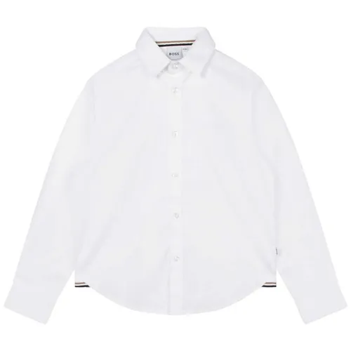 Boss Long Sleeve Shirt Boys - White