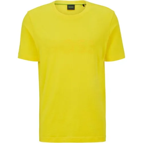 Boss Long Sleeve T Shirt - Yellow