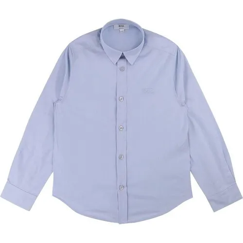 BOSS Long-Sleeved Shirt - Blue