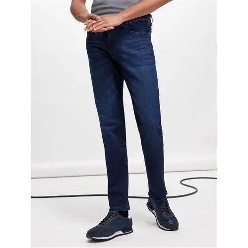 Boss Maine Straight-Leg Jeans - Blue