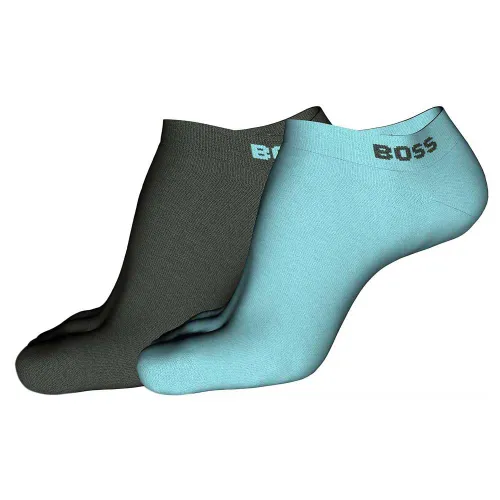 BOSS Men's 2P AS Plain Colours CC Ankle Socks