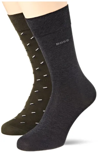 BOSS Men's 2P RS Minipattern MC Regular Socks