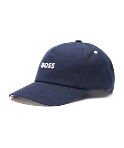 Boss Mens Accessories Hugo Fresco Cap in Blue - Navy Cotton - One