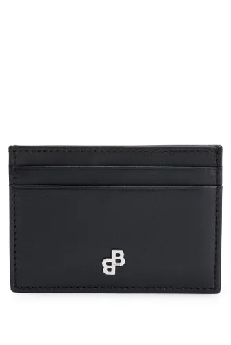 BOSS Mens Bradley Card Matte-Leather Card Holder with