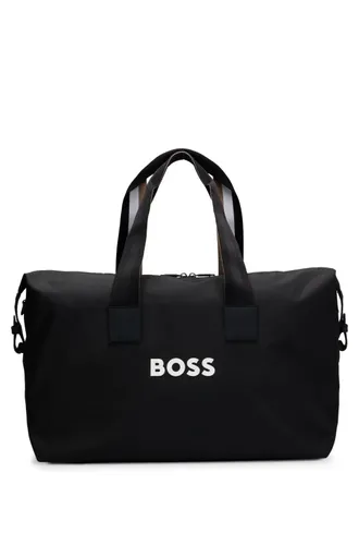 BOSS Mens Catch 3.0 Contrast-logo holdall with