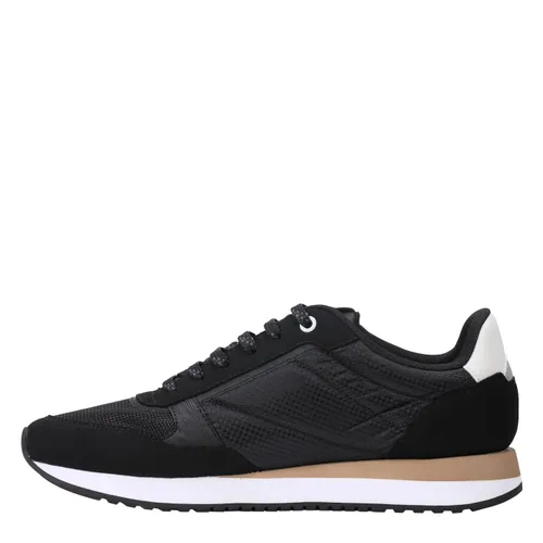 BOSS Mens Low Top Trainers Black/Gld 001 11
