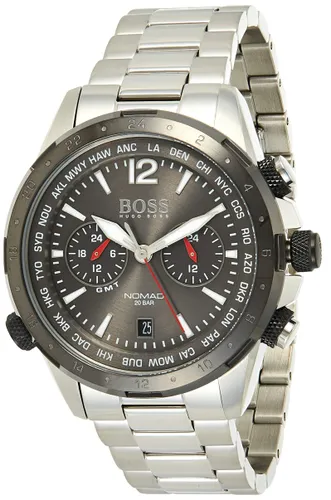BOSS Men's Multi Dial Quartz Watch with Stainless Steel