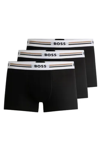 BOSS Mens Pack Revive Boxer Shorts - Black 001