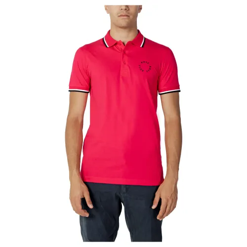 Boss , Men`s Spring/Summer Polo Shirt ,Red male, Sizes: