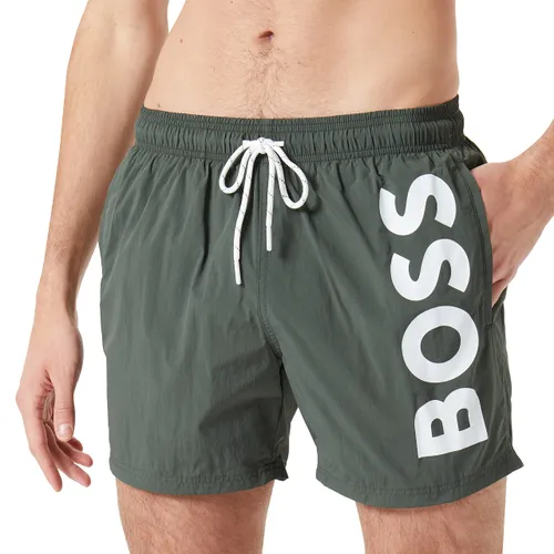BOSS Mens Swim Shorts - Green 300
