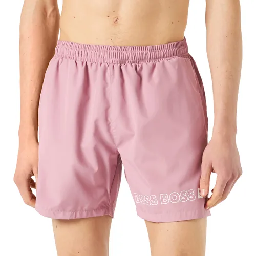 BOSS Mens Swim Shorts Pastel Pink