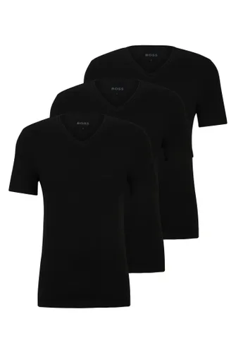 BOSS Mens TShirtVN 3P Classic Three-Pack of V-Neck T-Shirts