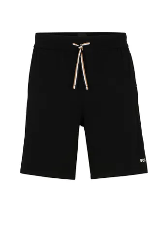 BOSS Mens Unique Shorts CW Stretch-Cotton Pyjama Shorts