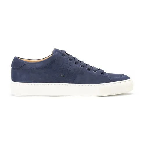 BOSS Mirage Suede Trainers - Blue