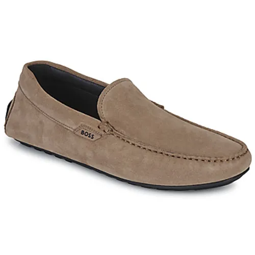BOSS  Noel_Mocc_lgsd  men's Loafers / Casual Shoes in Brown