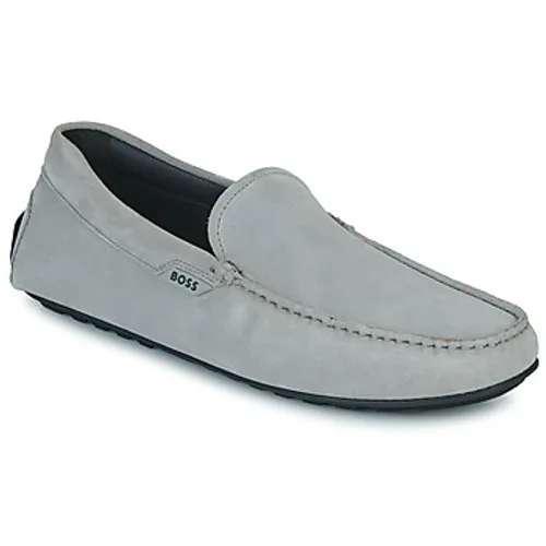 BOSS  Noel_Mocc_lgsd  men's Loafers / Casual Shoes in Grey