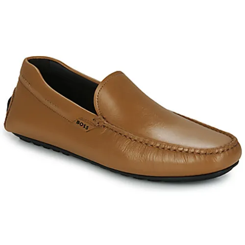 BOSS  Noel_Mocc_lt  men's Loafers / Casual Shoes in Brown