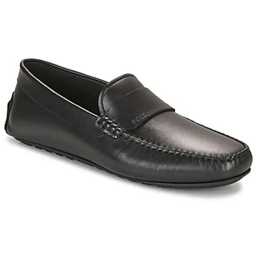 BOSS  Noel_Mocc_ltlg  men's Loafers / Casual Shoes in Black