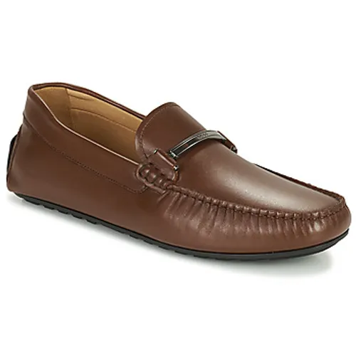 BOSS  NOEL_MOCC_NAHW  men's Loafers / Casual Shoes in Brown