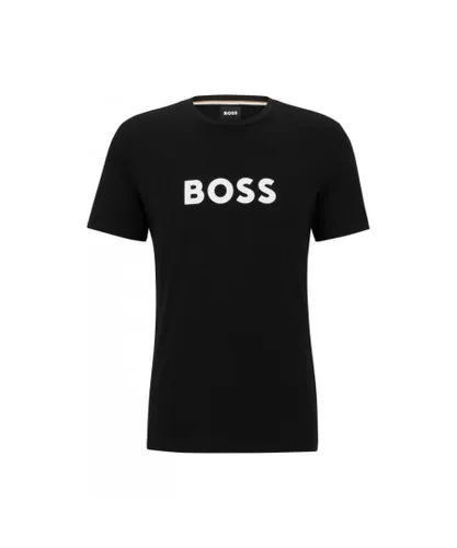 Boss Orange Mens T-Shirt RN 10249533 01 - Black