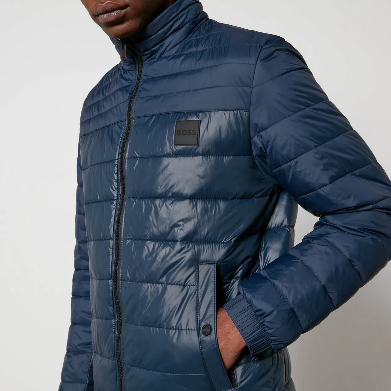 BOSS Orange Oden Recycled Quilted Shell Jacket - IT 46/