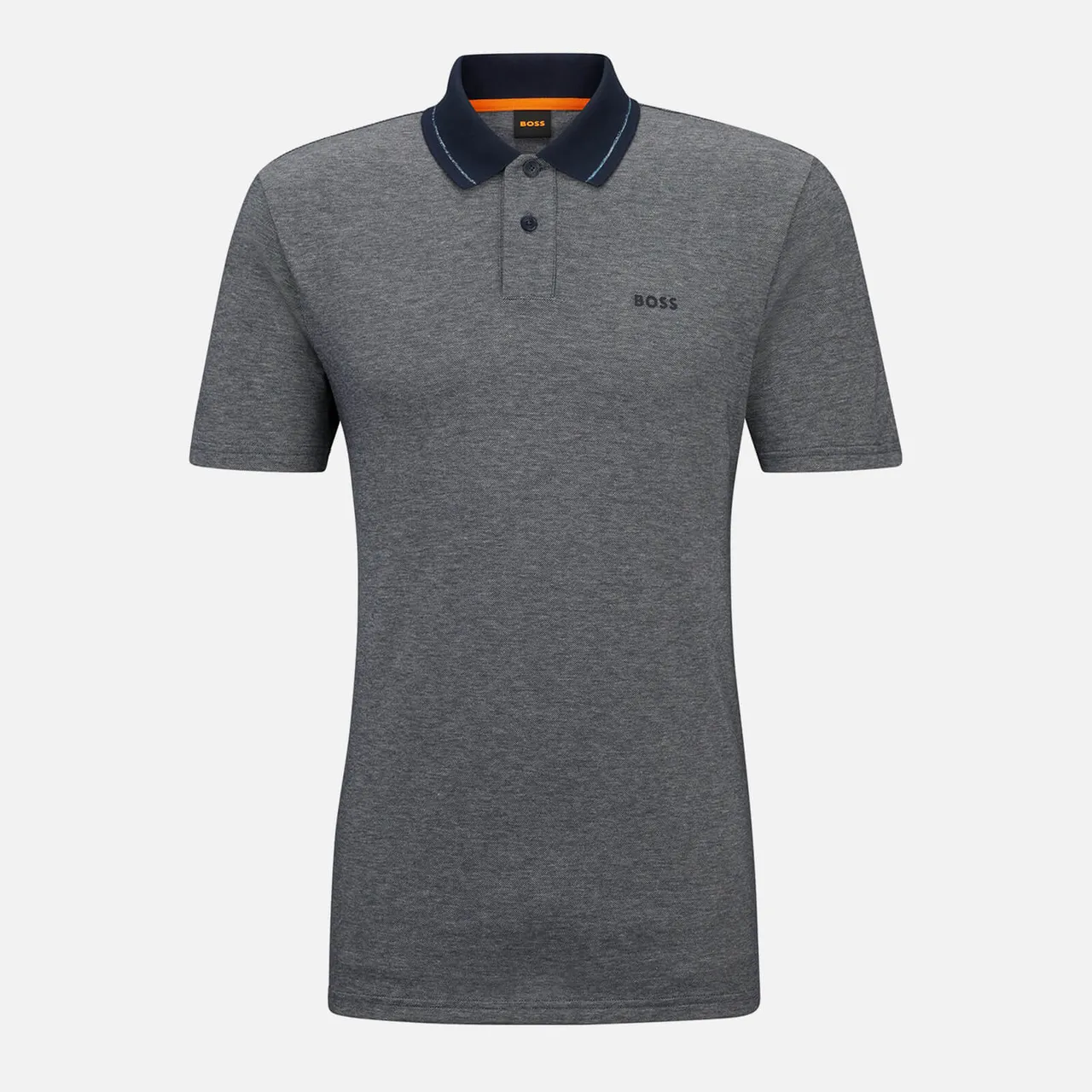 BOSS Orange Peoxford_1 Cotton-Piqué Polo Shirt
