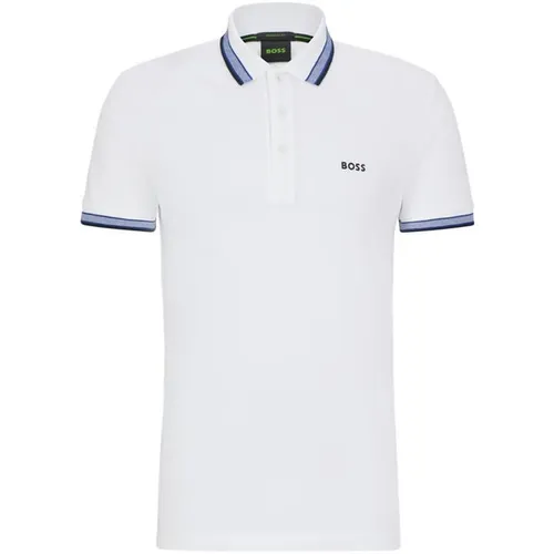 BOSS Paddy Polo Shirt - White