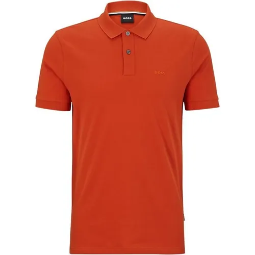 Boss Pallas Polo Shirt - Orange
