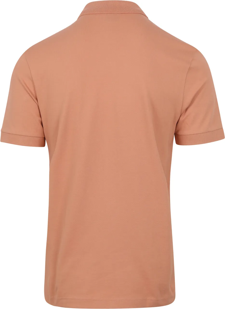 BOSS Passenger Polo Shirt Peach Pink Orange