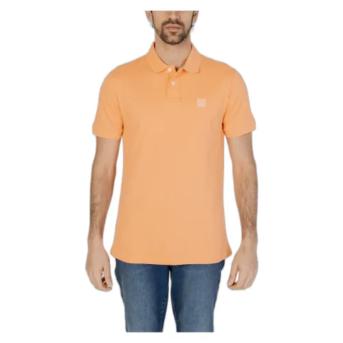 Boss , Polo Shirts ,Orange male, Sizes: