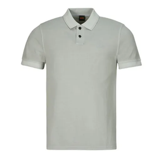 BOSS  Prime  men's Polo shirt in Grey