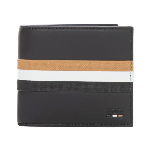 Boss , Ray-S-4Cc-Coin Wallet with Multiple Compartments ,Black male, Sizes: ONE SIZE