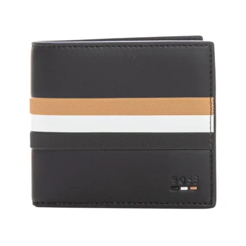 Boss , Ray-S Wallet with Cardholder Compartments ,Black male, Sizes: ONE SIZE