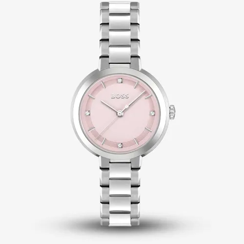 BOSS Sena Light Pink Dial Watch 1502757