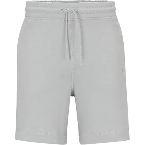 Boss Sewalk Fleece Shorts - Grey