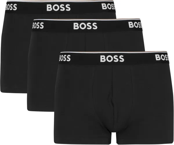 BOSS Short Boxer Shorts Power 3-Pack 001 Black