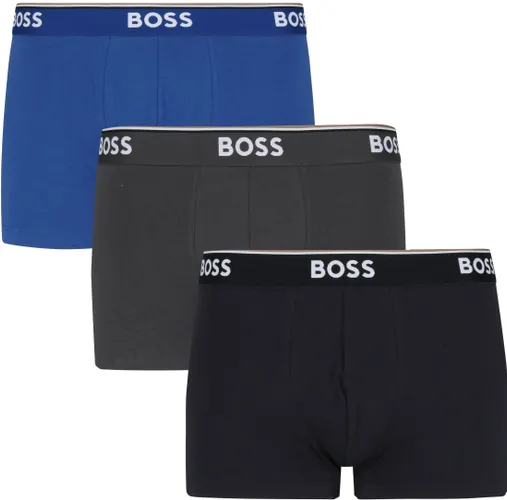 BOSS Short Boxer Shorts Power 3-Pack 487 Blue Dark Blue Grey Dark Grey Multicolour