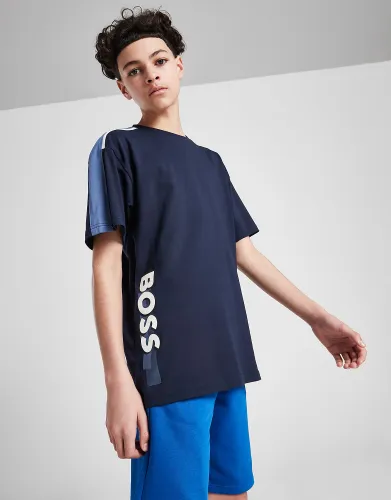 BOSS Side Logo T-Shirt Junior - Navy