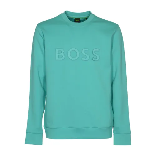 Boss , Stylish Sweaters Collection ,Green male, Sizes: