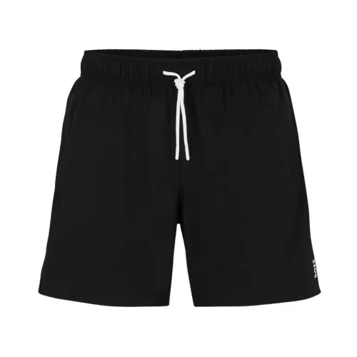 Boss , Summer Shorts for Men ,Black male, Sizes: