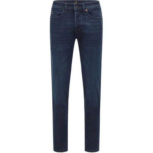 Boss Taber Tapered Fit Jeans - Blue